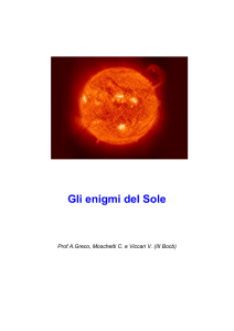 Gli enigmi del Sole - Le meraviglie dell`Universo