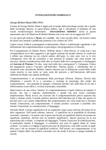 interazionismo simbolico