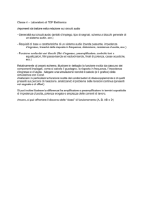 Classe 4 – Laboratorio di TDP Elettronica