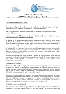 Strabismo - Centro Oculistico Tassinari