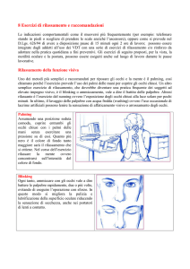 Esercizi di rilassamento e raccomandazioni