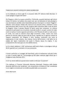 francesca valente intervista ennio morricone