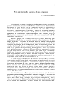 Noi cristiani che amiamo le ricompense