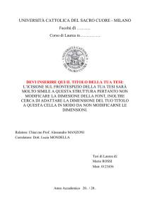 Frontespizio Cattolica