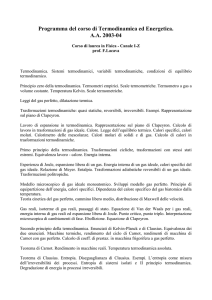 Corso di laurea in Fisica - Canale IZ