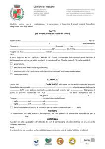 File del modulo (File "MODELLO