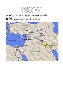 QUANDO? Dal il 4000 (4 mila) a. C., fino al 2000 (2 mila) a.C.