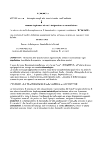 ambiente ed ecosistemi - mazzini