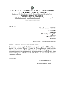 Lezione-concerto Scuola Musicale “R.Goitre”