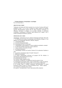 Teologia dogmatica (Antropologia e escatologia)
