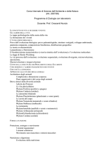Zoologia con laboratorio - Università degli Studi di Messina