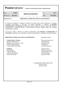 ordine di servizio