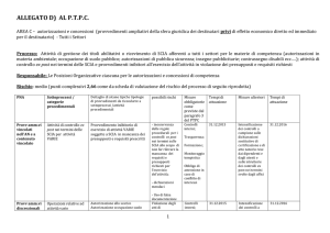 D - Area C Autorizzazioni e Concessioni Tutti