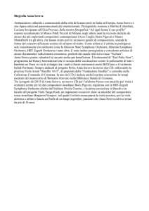 Biografia Serova - Gabriella Cipriani