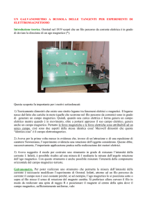 Magnetico terrestre - Laboratorio di fisica