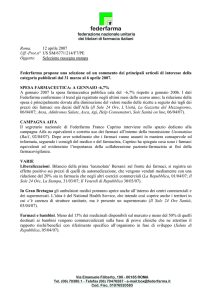 Roma - Federfarma Nuoro