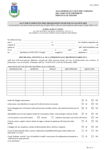 IDONEITÀ ALLOGGIATIVA - Requisiti Igienico