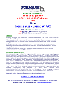 Fabiana Franco - Formare srl al numero 06 549121 o