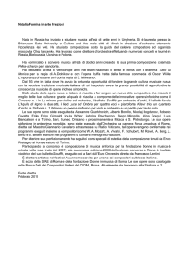 Natalia Fomina in arte “Preziosi”, nata a Brest, ha iniziato a