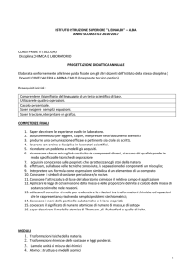 piano di lavoro ITI PRIME 2016-17