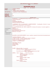 programma svolto 2014