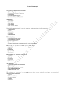 Test di Istologia