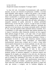 La luce del sole