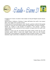 Catullo - Carme 31 Analisi della poesia