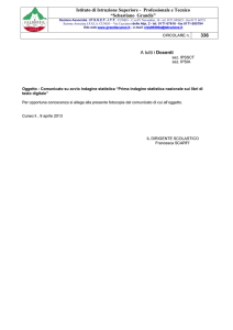 Istituto di Istruzione Superiore - Professionale e Tecnico “Sebastiano