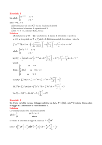 Esercizio 1 - statistica@unimib