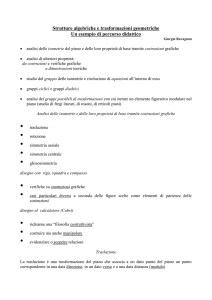trasformazioni geometriche, fregi e rosoni