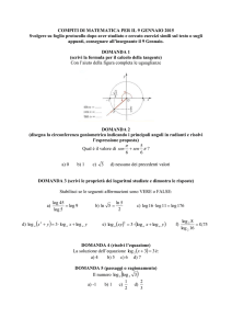 interrogazione scritta di matematica – classe 4ai – 5 dicembre 2015
