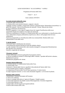 LICEO SCIENTIFICO “ R.CACCIOPPOLI “ NAPOLI Programma di