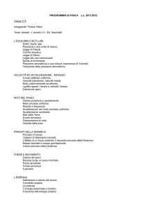 PROGRAMMA FISICA 2A a.s.2011-12