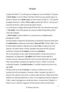 Scheda • Gli egizi - doc
