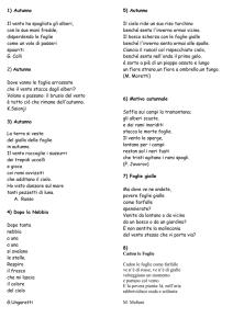 Otto poesie sull`autunno