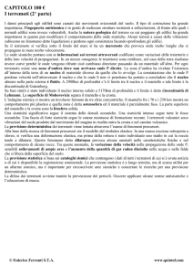 I terremoti (2a parte)