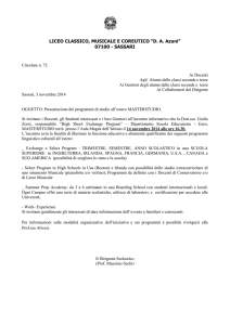 d - Liceo Classico, Musicale e Coreutico "DA Azuni"