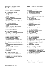 Scienze Terra 1B CAT