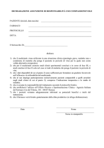 Dichiarazione uso compassionevole