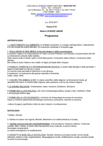 scienze umane - Scuole Maestre Pie Rimini