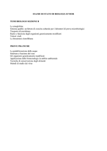 Biologo Sezione B