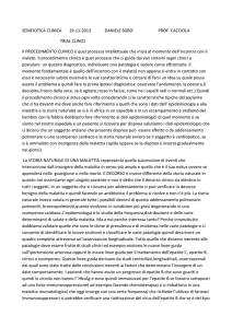 SEMEIOTICA CLINICA 19-11-2013 DANIELE SGRO` PROF