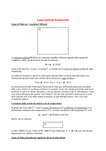 Leggi e principi fondamentali
