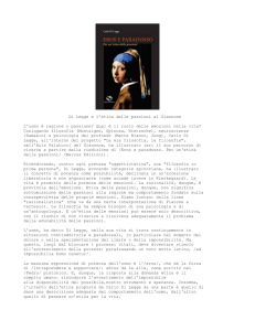 Di Legge e l`etica delle passioni