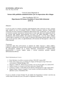 ECONOMIA POLITICA