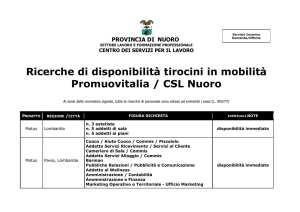 provincia di nuoro