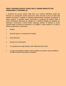 Prova di discipl. Giuridiche-Ec.-Turist. - Carducci