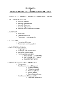 Patologia Speciale Odontostomatologica