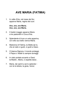 AVE MARIA (FATIMA)